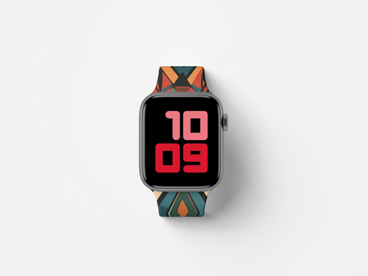 Apple Watch Band - Amapiano Black/Grey