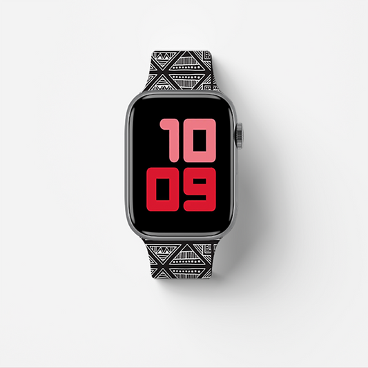 Bracelet Apple Watch - Amapiano Black/Grey